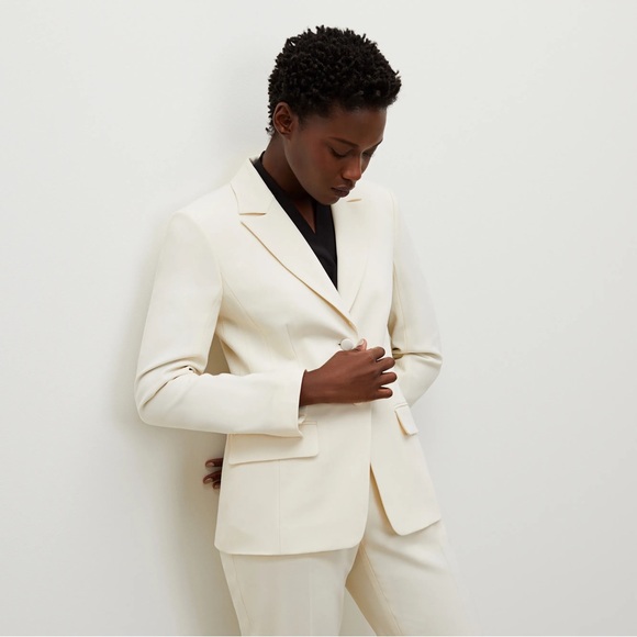 MM LaFleur Bennett Blazer Size 2 Wool Twill - Picture 1 of 11